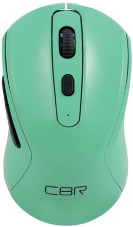 

Мышь беспроводная CBR CM 522, 1600dpi, оптическая светодиодная, USB, мятный, CM 522