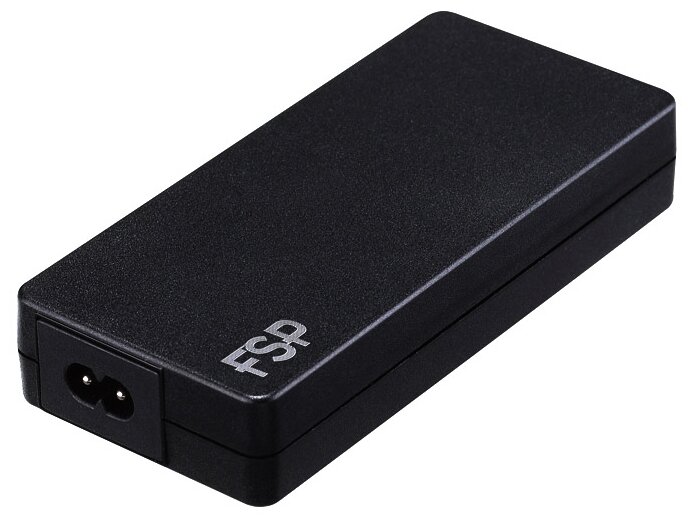 

Адаптер питания ноутбука сетевой FSP NB V90 Slim универсальный, 90W, 18-20, 4.74A, коннектор 8 сменных разъемов, черный, NB V90 Slim