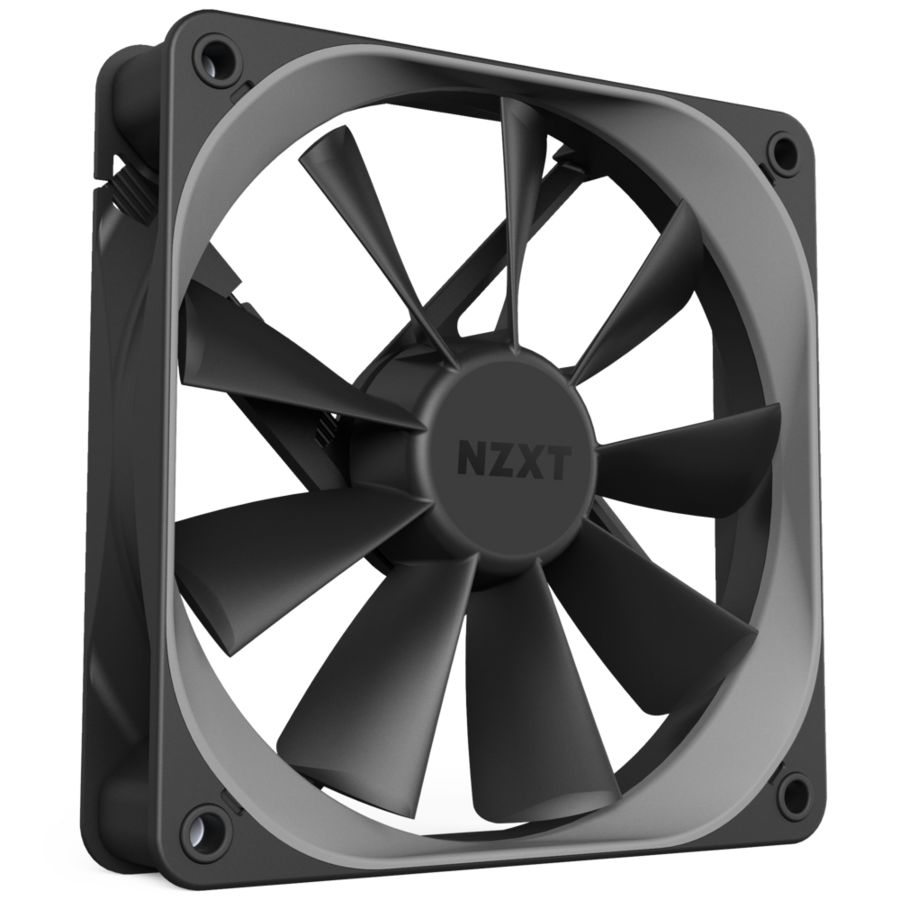 

Вентилятор NZXT Aer F120, 120мм, 1500rpm, 31 дБ, 4-pin PWM, 1шт (RF-AF120-B1), Aer F120