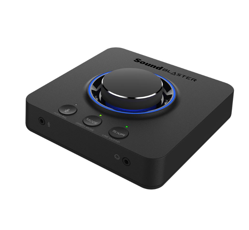 

Звуковая карта внешняя Creative Sound Blaster X-3, 7.1, USB, Retail (70SB181000000), Sound Blaster X-3