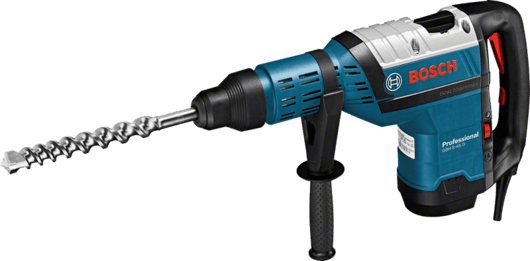 Перфоратор BOSCH GBH 8-45 D Professional, сетевой, SDS-Max, 1500Вт, 12.5 Дж, 305 об/мин, 2720 уд/мин, кейс, 8.2кг (0611265100)