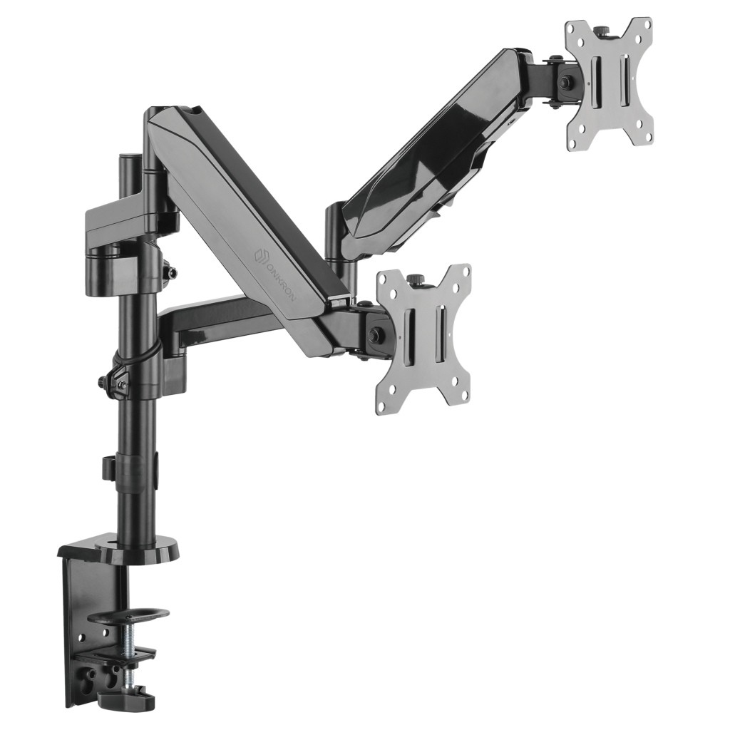 

Кронштейн настольный для TV/монитора ONKRON G140, 13"-32", 2-монитора, портрет-альбом, до 8 кг, черный, G140