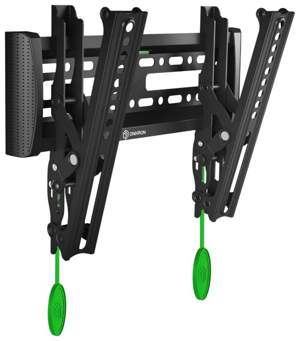 

Кронштейн для TV/монитора ONKRON SN12, 17"-37", VESA 75x75 - 200x200, вес до 18.2кг, настенный, черный, SN12
