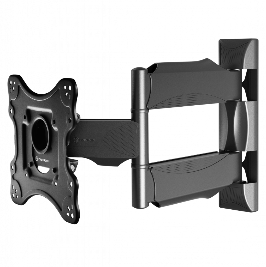 

Кронштейн для TV/монитора ONKRON NP28, 22"-42", VESA 100x100 - 200x200, вес до 31.8кг, настенный, черный, NP28