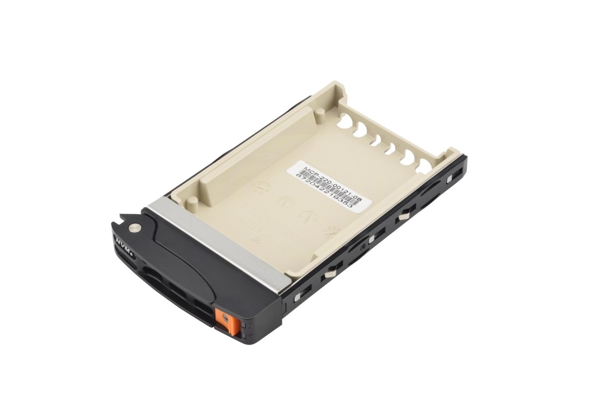 

Салазки для HDD SuperMicro, 1x2.5" HS NVMe, черный (MCP-220-00121-0B)