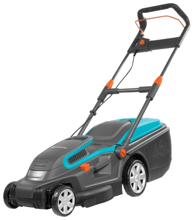 

Колесная газонокосилка GARDENA PowerMax 1800/42, электрическая, 1800Вт, ширина скашивания 42см, высота скашивания 20мм-60мм, объем травосборника 45 л, 14.3кг (05042-20.000.00), PowerMax 1800/42