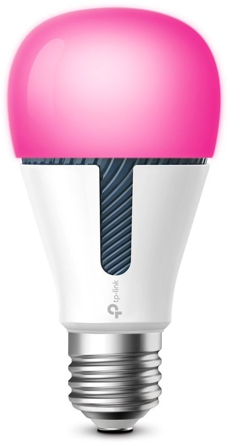 

Умная лампа TP-Link Kasa , 10Вт, 800лм, 2500-9000K, E27, WiFi, белый (KL130), Kasa