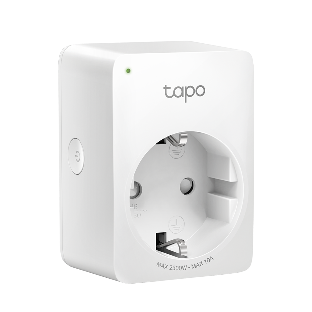 Умная розетка TP-Link TAPO P100, WiFi, белый (TAPO P100(1-PACK))