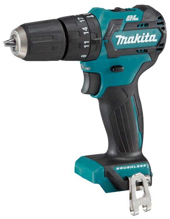 Дрель-шуруповерт Makita HP332DZ, аккумуляторный, 35 Н·м, 1500 об/мин, 10.8V, Li-Ion, быстрозажимной патрон, 1.1кг поставляется без аккумуляторов и зарядного устройства