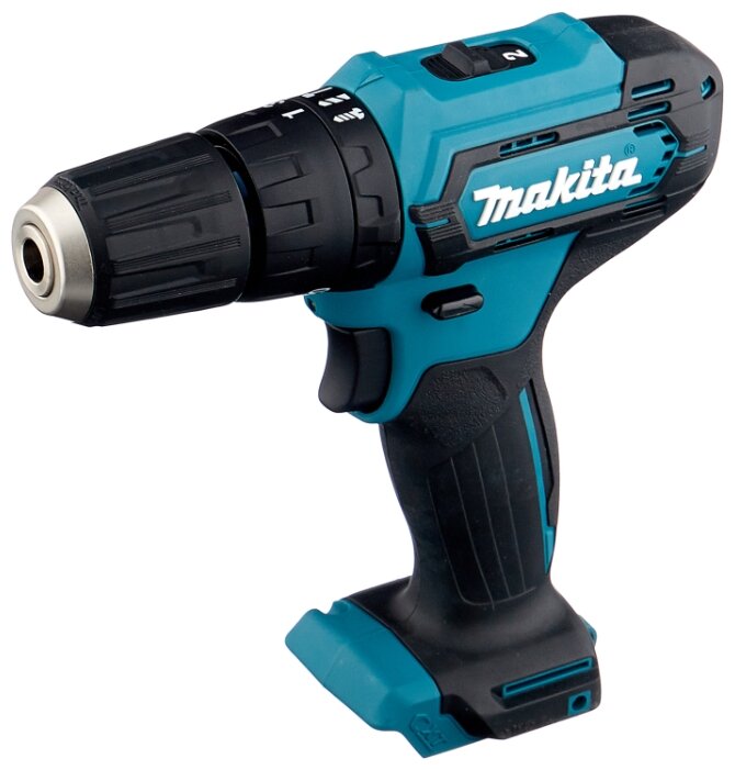 

Дрель-шуруповерт Makita HP333DZ, аккумуляторный, 30 нм, 1700 об/мин, 10.8V, Li-Ion, быстрозажимной патрон, 1.1 кг поставляется без аккумуляторов и зарядного устройства, HP333DZ
