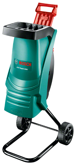 Садовый измельчитель BOSCH AXT Rapid 2000, электрический, 2кВт, ножевая, пропускная способность 80 кг/ч, диаметр веток до 35мм, 11.5кг (0600853500)