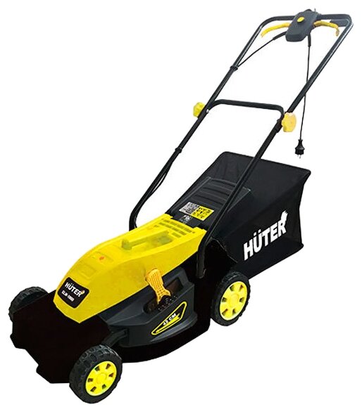 Колесная газонокосилка Huter ELM-1800, электрическая