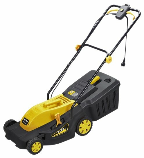 Колесная газонокосилка Huter ELM-1800P, электрическая