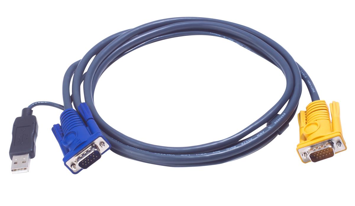 Кабель KVM (КВМ) ATEN 2L-5206UP