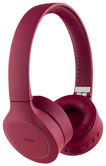 

Беспроводные наушники Rombica mysound BH-08, красный, mysound BH-08