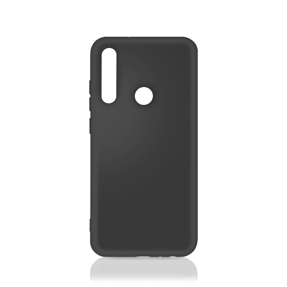 

Чехол DF с микрофиброй для смартфона Huawei/Honor P30 Lite/ 20S/ 20 Lite, силикон, черный (hwOriginal-09)