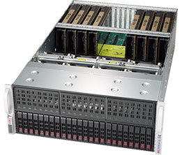 

Серверная платформа SuperMicro 4029GP-TRT, 2xSocket3647, 24xDDR4, 24x2.5 HDD HS, 1xM.2, 2x10GLAN, IPMI, Redundant 4x2000 Вт, 4U (SYS-4029GP-TRT), 4029GP-TRT