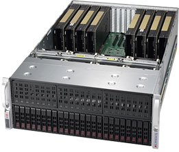 

Серверная платформа SuperMicro 4029GP-TRT3, 2xSocket3647, 24xDDR4, 24x2.5 HDD HS, 1xM.2, 2x10GLAN, IPMI, Redundant 4x2000 Вт, 4U (SYS-4029GP-TRT3), 4029GP-TRT3