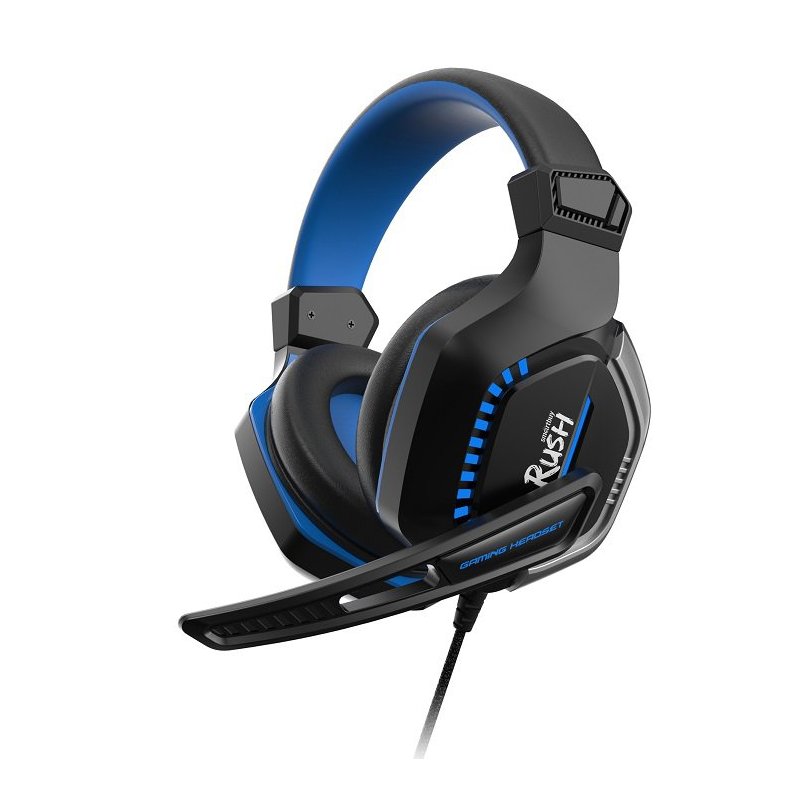 

Гарнитура SmartBuy RUSH CRUSH'EM, USB, черный/синий (SBHG-9660), RUSH CRUSH'EM