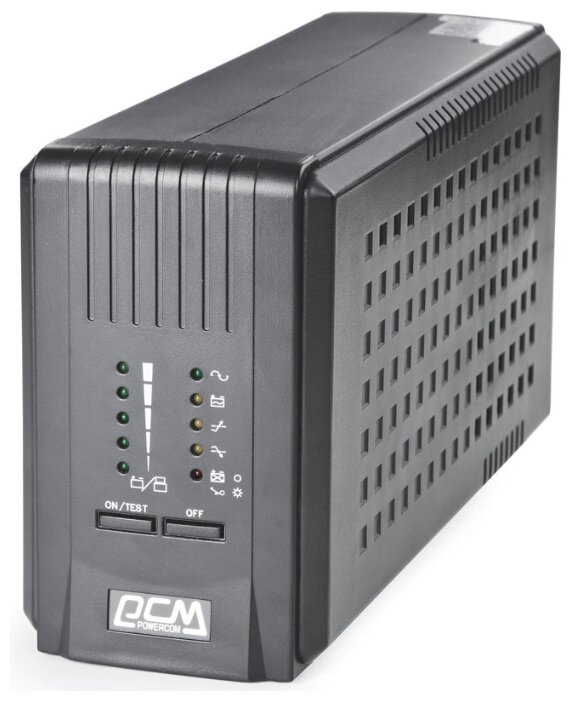 ИБП Powercom Smart King Pro + SPT-500-II, 500 VA, 400 Вт, черный