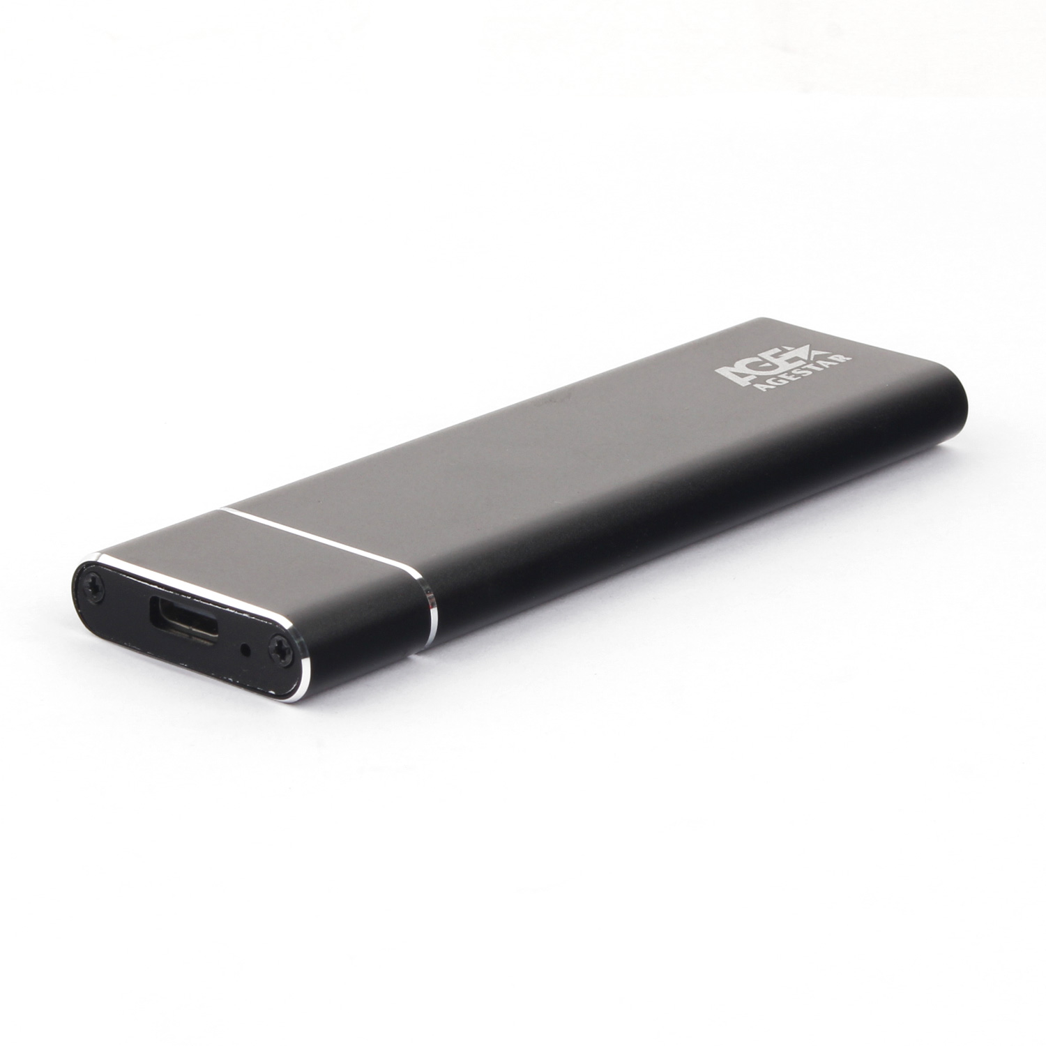 Внешний бокс AgeStar 3UBNF5C, 1xM.2 SATA B-Key, черный