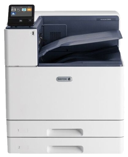 

Принтер светодиодный Xerox VersaLink C8000DT, A3, цветной, 45стр/мин (A4 ч/б), 45стр/мин (A4 цв.), 22стр/мин (A3 ч/б), 22стр/мин (A3 цв.), 1200x2400 dpi, дуплекс, сетевой, USB (C8000V_DT), C8000DT