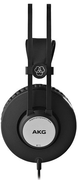 

Проводные наушники AKG K 72, jack 3.5 мм, черный (3169H00020), K 72