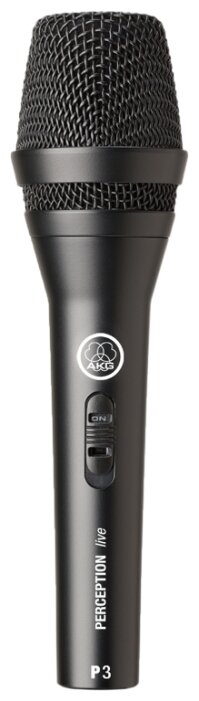 

Микрофон AKG P3 S, динамический, черный, P3 S