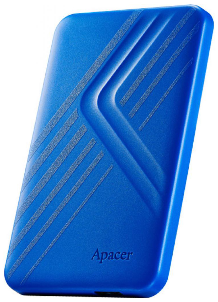 

Внешний жесткий диск (HDD) APACER 1Tb AC236, 2.5", USB 3.1 Gen 1, синий (AP1TBAC236U-1), AP1TBAC236U-1