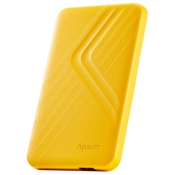 

Внешний жесткий диск (HDD) APACER 2Tb AC236, 2.5", USB 3.1 Gen 1, желтый (AP2TBAC236Y-1), AP2TBAC236Y-1