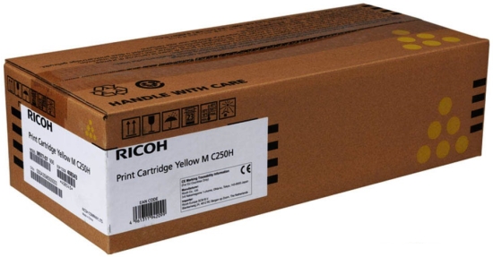 

Картридж лазерный Ricoh M C250H/408343, желтый, 6300 страниц, оригинальный для Ricoh P301W/MC250FW, M C250H