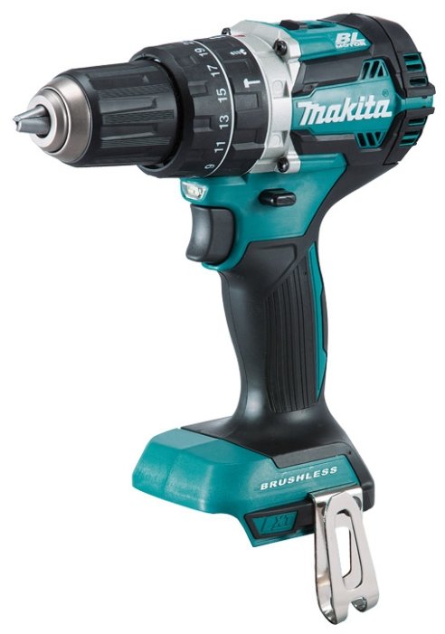 

Дрель-шуруповерт Makita DHP484Z, аккумуляторный, 54 Н·м, 2000 об/мин, 18V, Li-Ion, быстрозажимной патрон, 1.8кг поставляется без аккумуляторов и зарядного устройства, DHP484Z