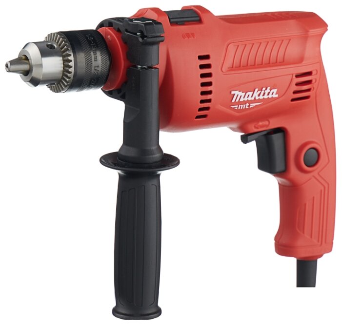 

Дрель Makita M0801K, сетевая, 500Вт, 3200 об/мин, ударная, кейс, 1.7кг, M0801K
