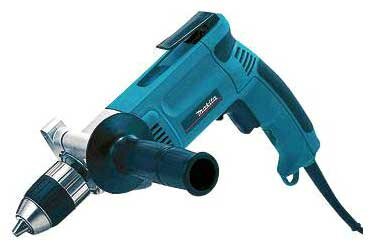 Дрель Makita DP4003, сетевая, 750 Вт, 600 об/мин, быстрозажимной патрон, 2.1 кг