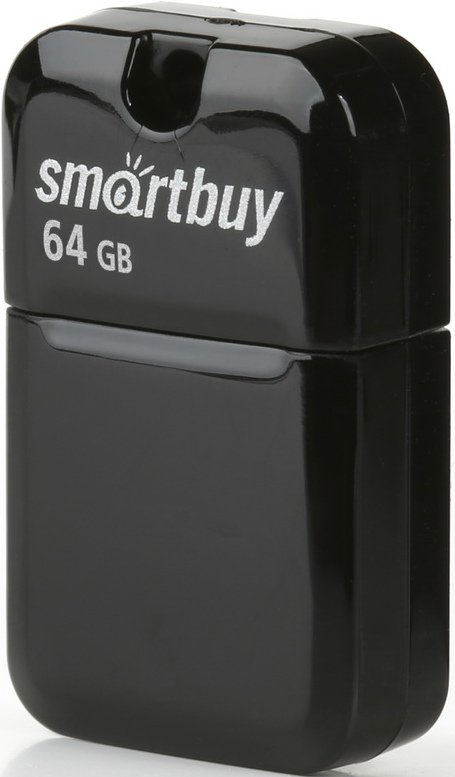 

Флешка 64Gb USB 2.0 SmartBuy ART, черный (SB64GBAK), ART