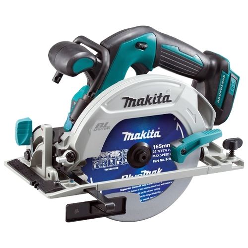 Дисковая пила Makita DHS680Z, 5000 об/мин, диаметр диска 165мм, аккумуляторная Li-Ion 18В, подсветка, поставляется без аккумуляторов и зарядного устройства