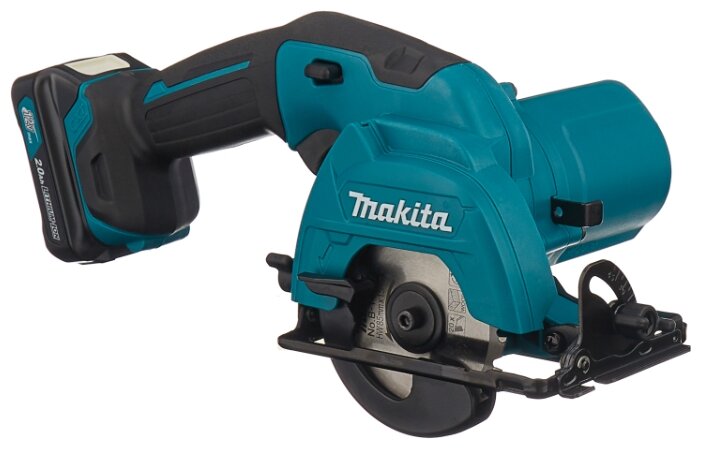 Дисковая пила Makita HS301DWAE 1500 обмин диаметр диска 85 см аккумуляторная Li-Ion 108 В 2x2 Ач 23400₽