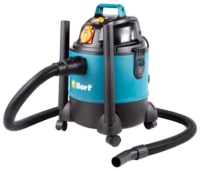 Строительный пылесос Bort BSS-1220-Pro, сетевой