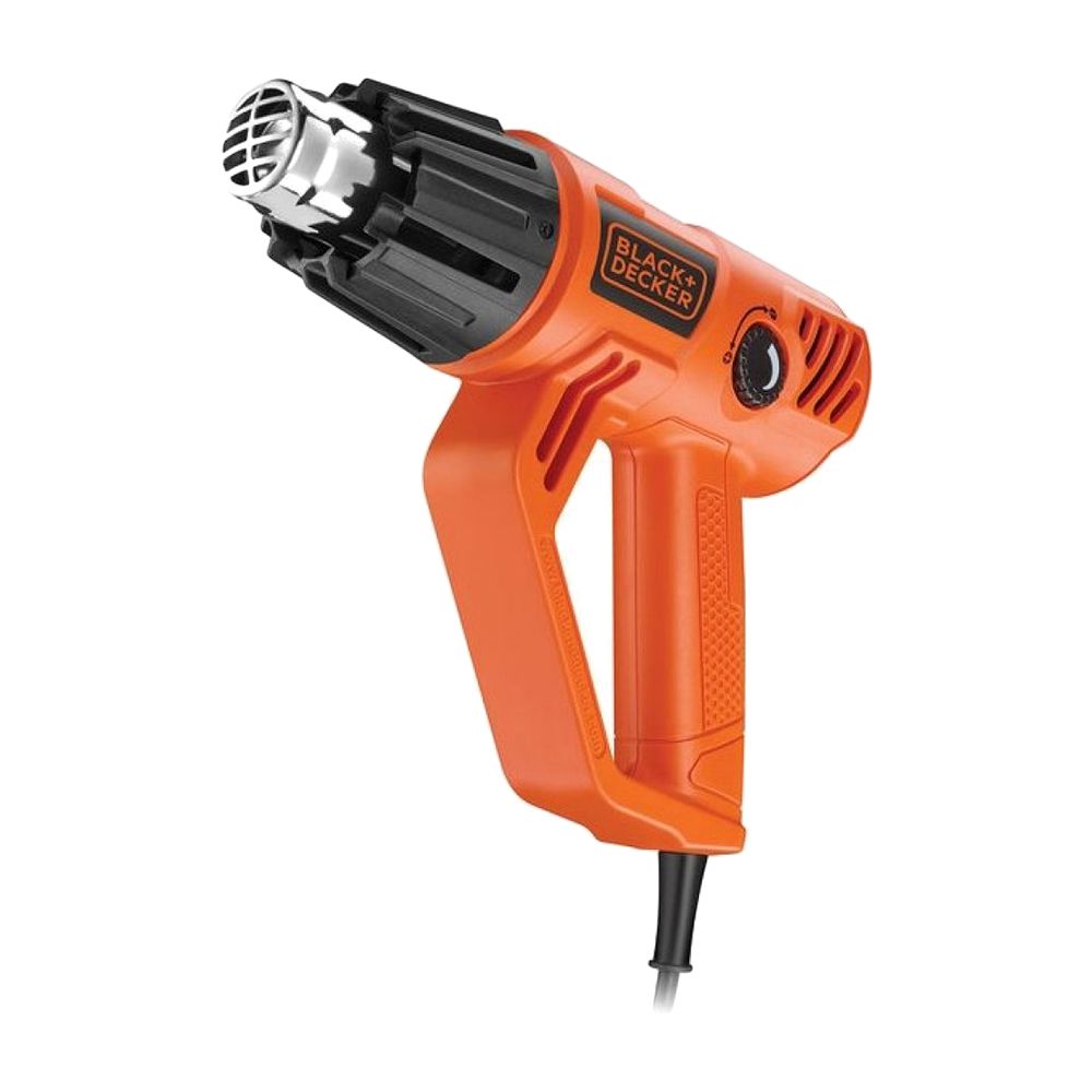 Фен строительный BLACK+DECKER KX2001-QS, сетевой, 2000Вт, от 600°C, до 50°C, до 500 л/м