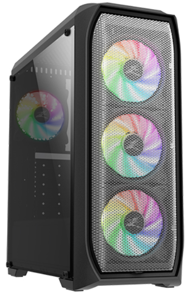 Корпус Zalman N5 MF, Midi-Tower, без БП, черный