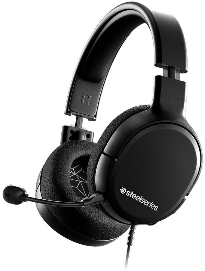 

Проводная гарнитура STEELSERIES Arctis 1, 2xJack 3.5mm, черный, Arctis 1