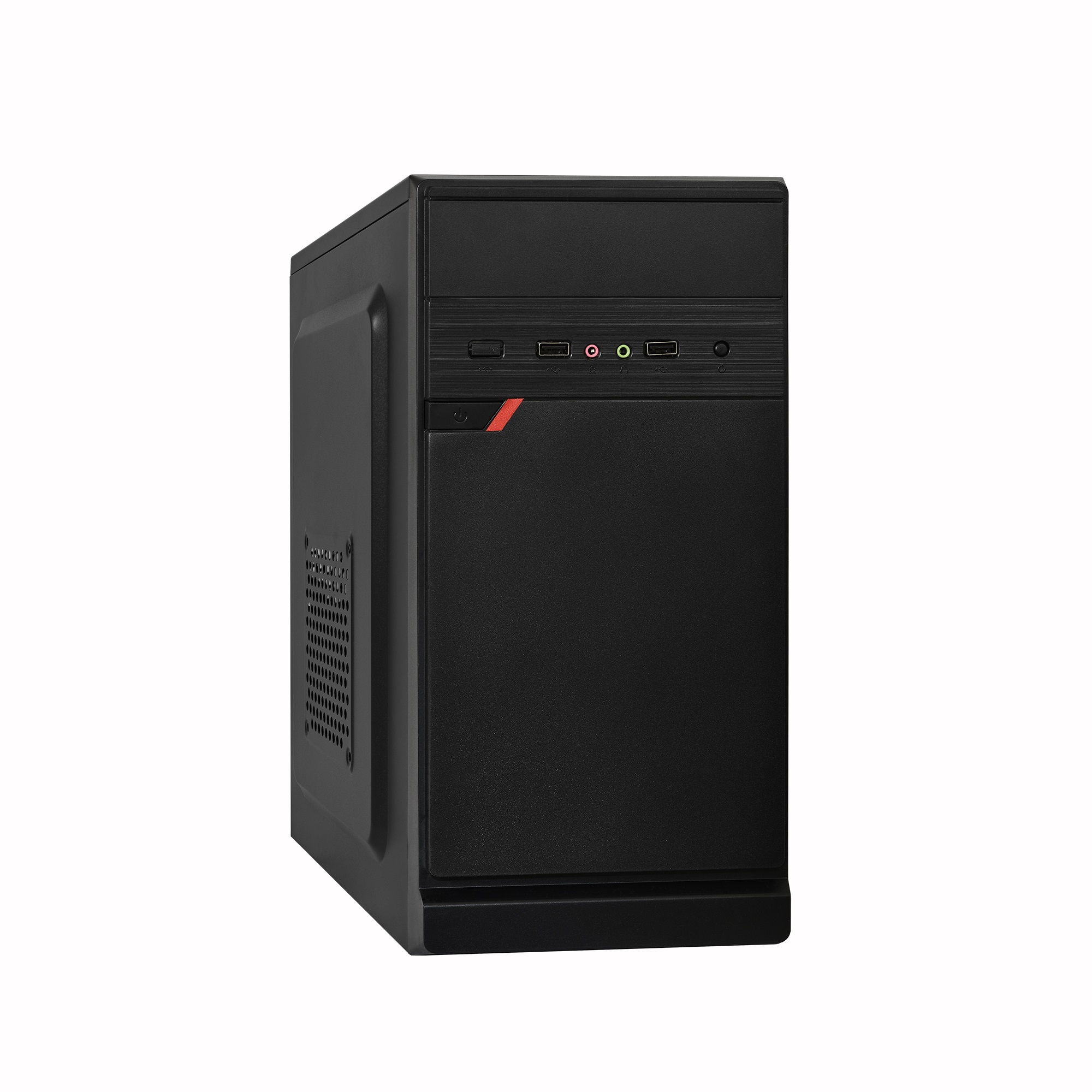 

Корпус ExeGate BAA-106, mATX, Mini-Tower, черный, без БП (EX283056RUS), BAA-106