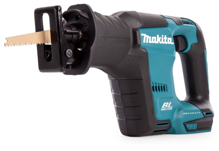 

Сабельная пила Makita DJR188Z, аккумуляторная, подсветка, Li-Ion, 18В, бесключевая замена оснастки, без акб и зу, DJR188Z