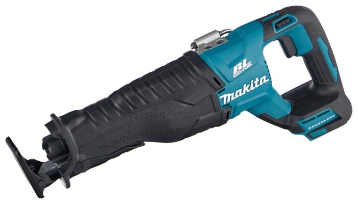 Сабельная пила Makita DJR187Z, аккумуляторная, подсветка, Li-Ion, 18В, бесключевая замена оснастки, без акб и зу