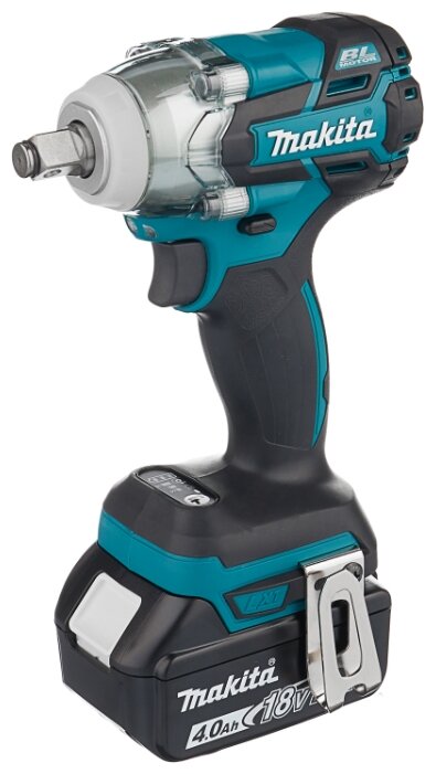 

Гайковерт Makita DTW285RME, аккумуляторный, ударный, 280 Н·м, квадрат 1/2", 4 А·ч, Li-Ion, 18В, два аккумулятора, кейс, 1.7кг, DTW285RME