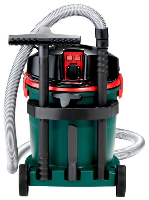 Строительный пылесос Metabo ASA 32 L, сетевой, 1200Вт, влажная, сухая уборка, объем пылесборника 32л, мешок, диаметр шланга 35мм, длина шланга 3.2м, встроенная розетка, 7кг (602013000)