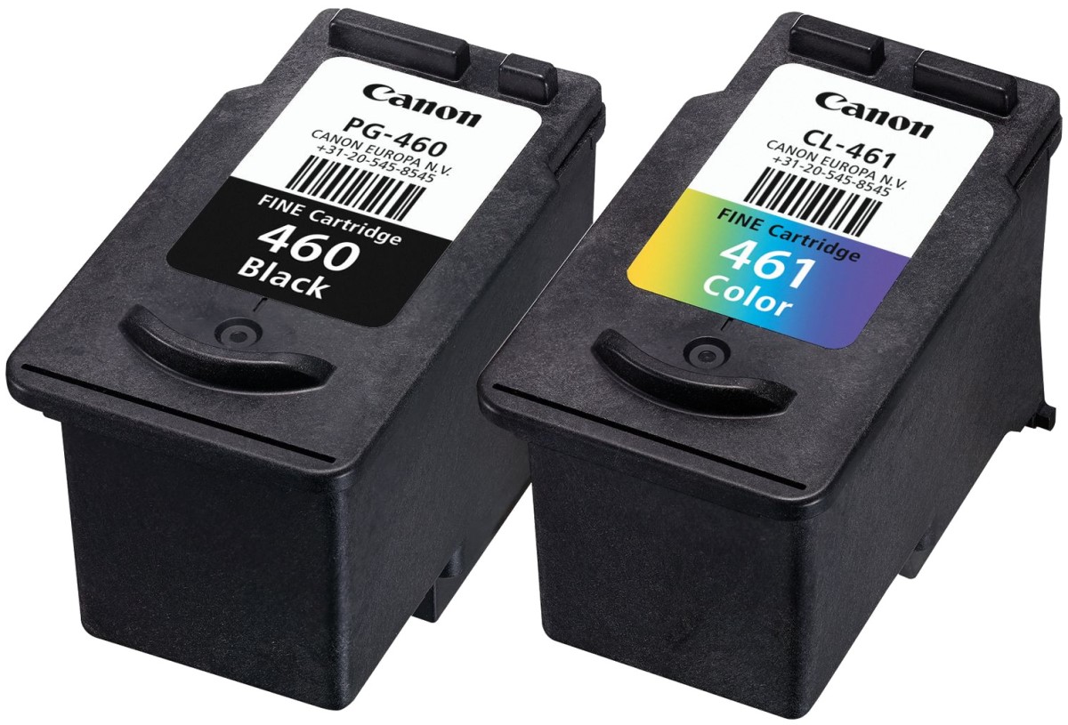 

Комплект картриджей струйный Canon PG-460/CL-461 (3711C004), голубой/пурпурный/желтый/черный, оригинальный, 2шт., для Canon Pixma MG5740, PG-460/CL-461