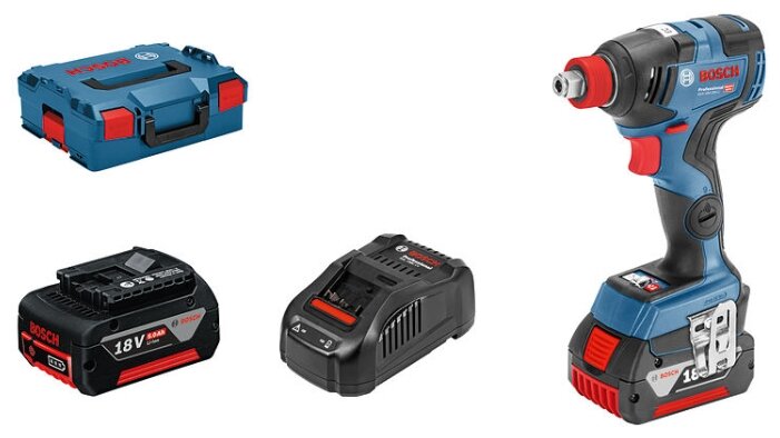 

Гайковерт BOSCH GDX 18V-200 C, аккумуляторный, ударный, 200 Н·м, квадрат 1/2", 5 А·ч, Li-Ion, 18В, два аккумулятора, кейс, 1.17кг (06019G4201), GDX 18V-200 C