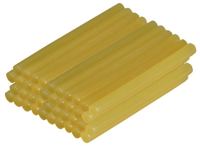Клеевые стержни Stayer Master 1.1 см x 20 см, желтый, 40 шт., коробка (2-06821-Y-S40)