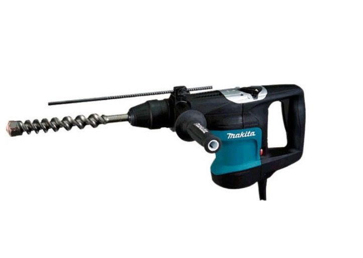 Перфоратор Makita HR3540C, сетевой, SDS-Max, 850Вт, 6.3 Дж, 630 об/мин, 3300 уд/мин, кейс, 5.2кг